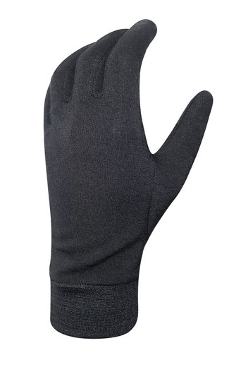 Chiba Fahrrad Unterziehandschuhe Merinohandschuh schwarz - 1 Paar